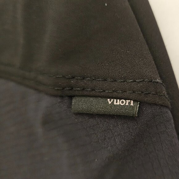 Vuori Men's Course Run Shorts V376 Black XXL Hidden Pockets Liner Athletic Fit - Picture 3 of 15